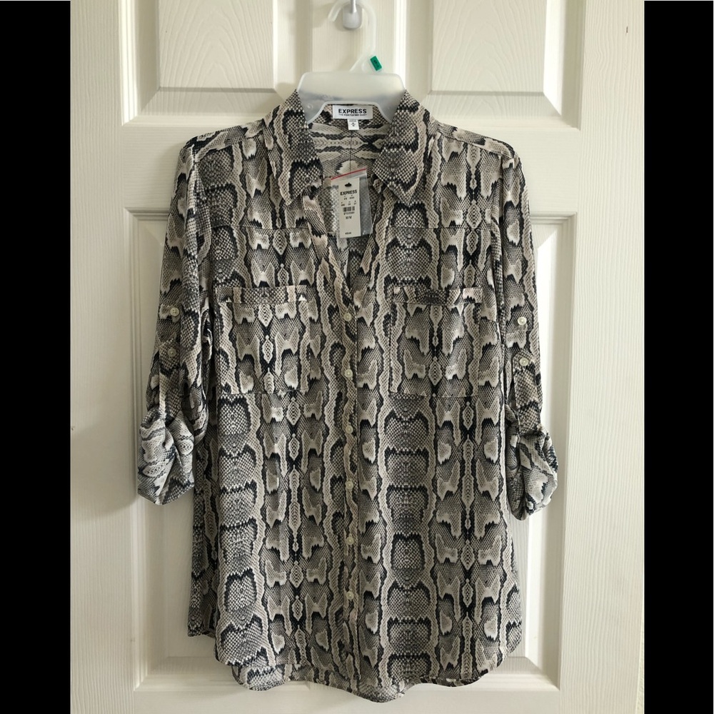 Express portofino shirt medium NWT